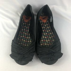 Black Rocket Dog ballet flats size 9